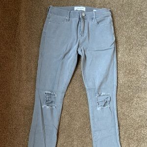 Pac Sun gray skinny jeans